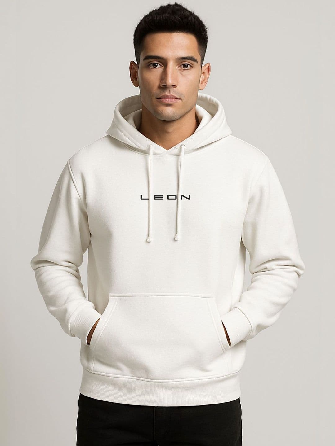 LEON Men Printed Hooded Sweatshirt - view 1