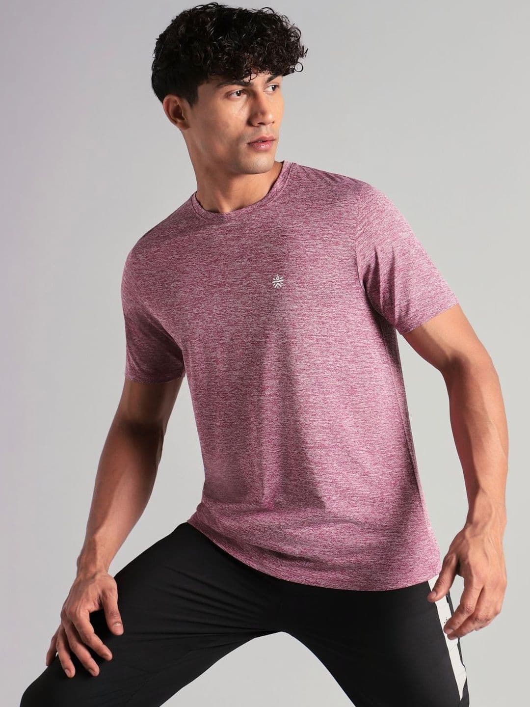 CULT Men's Maroon Ultimate Training T-shirt - view 1
