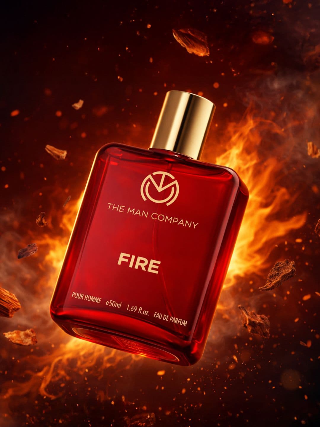 THE MAN COMPANY Fire Pour Homme Long Lasting Eau De Parfum - 50 ml - view 1