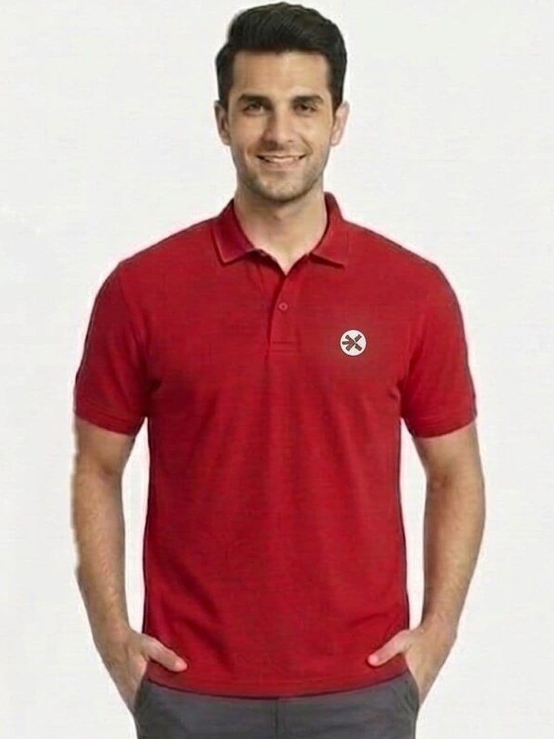 HRX by Hrithik Roshan Men Polo Collar T-shirt - view 1