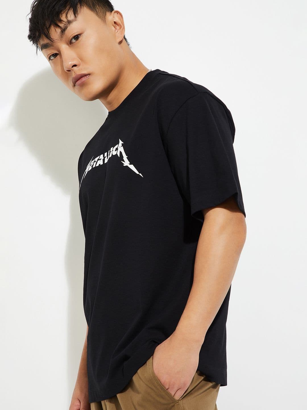 max Brand Logo Printed Pure Cotton Tshirt - view 1
