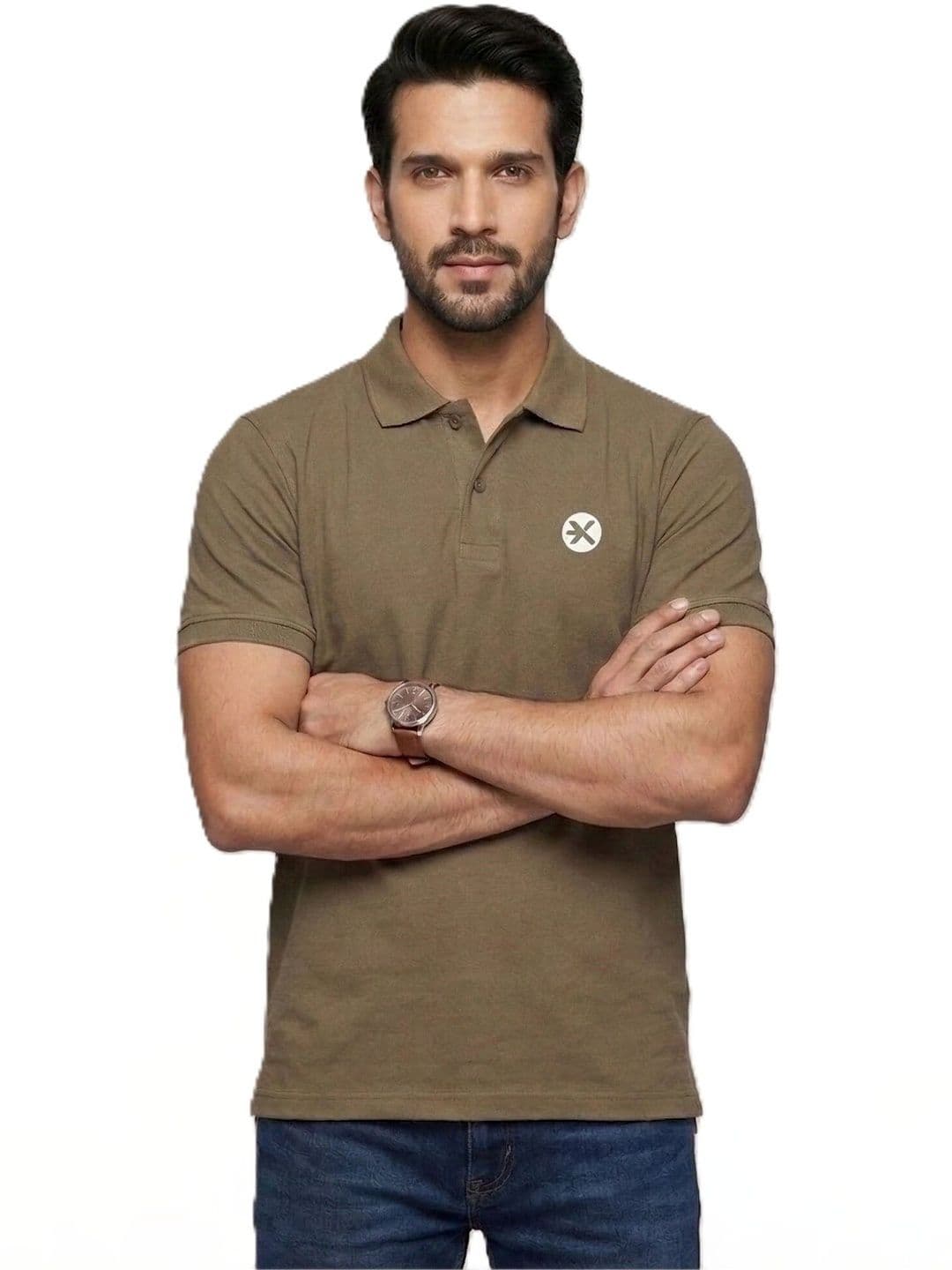 HRX by Hrithik Roshan Men Polo Collar T-shirt - view 1