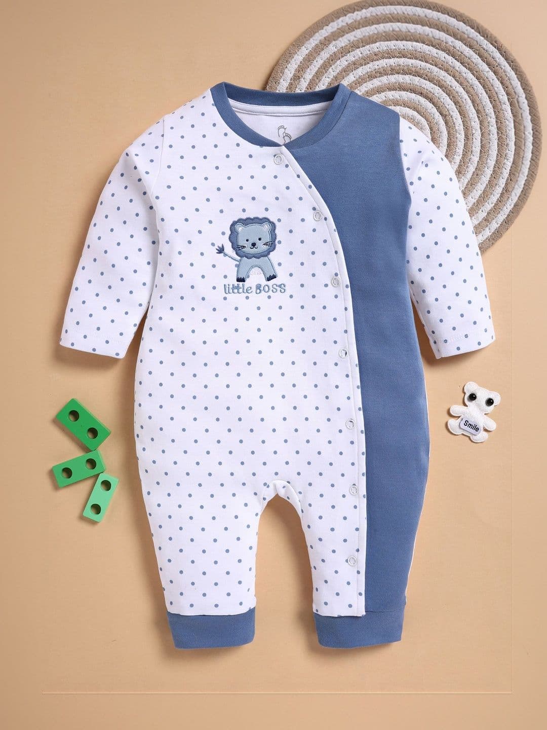 BABY GO Boys Cotton Rompers - view 1