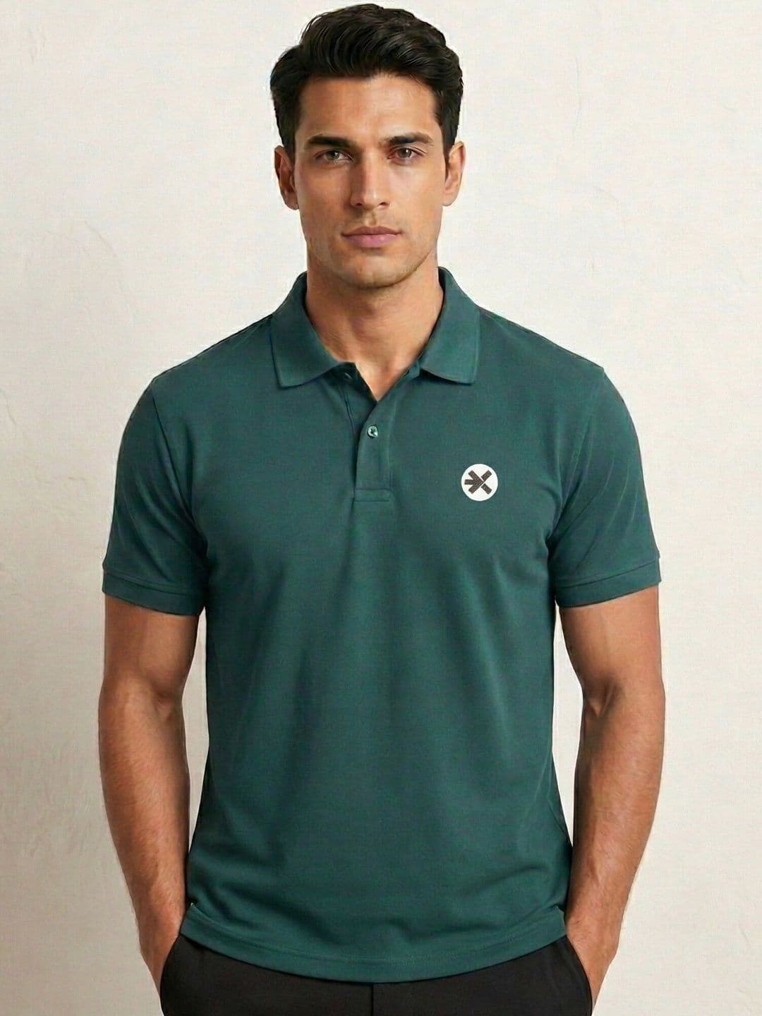 HRX by Hrithik Roshan Men Polo Collar T-shirt - view 1