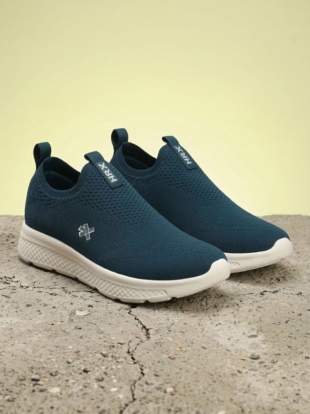 HRX by Hrithik Roshan Men Woven Design Slip-On Sneakers - view 1