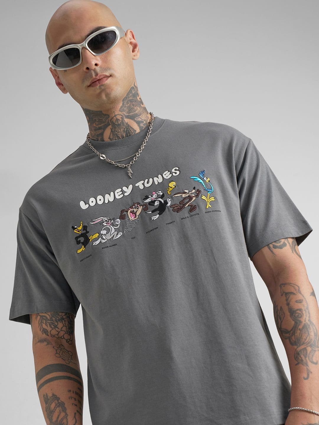 HIGHLANDER Men Looney Tunes Printed T-shirt - view 1