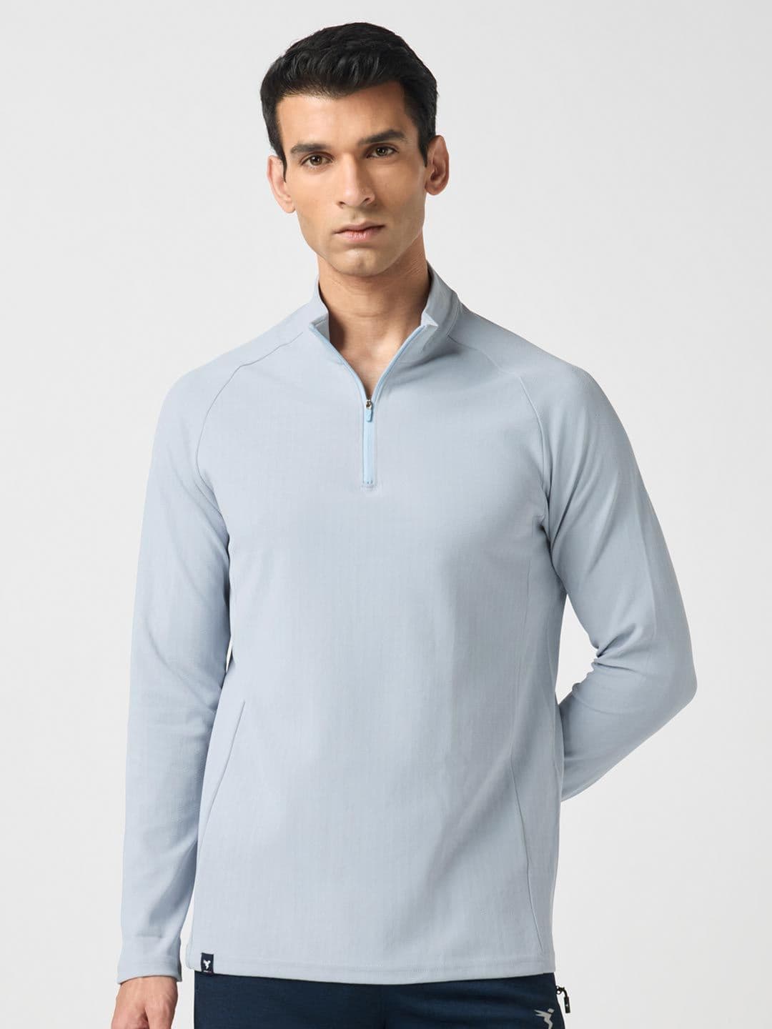 Technosport Men High Neck Slim Fit T-shirt - view 1
