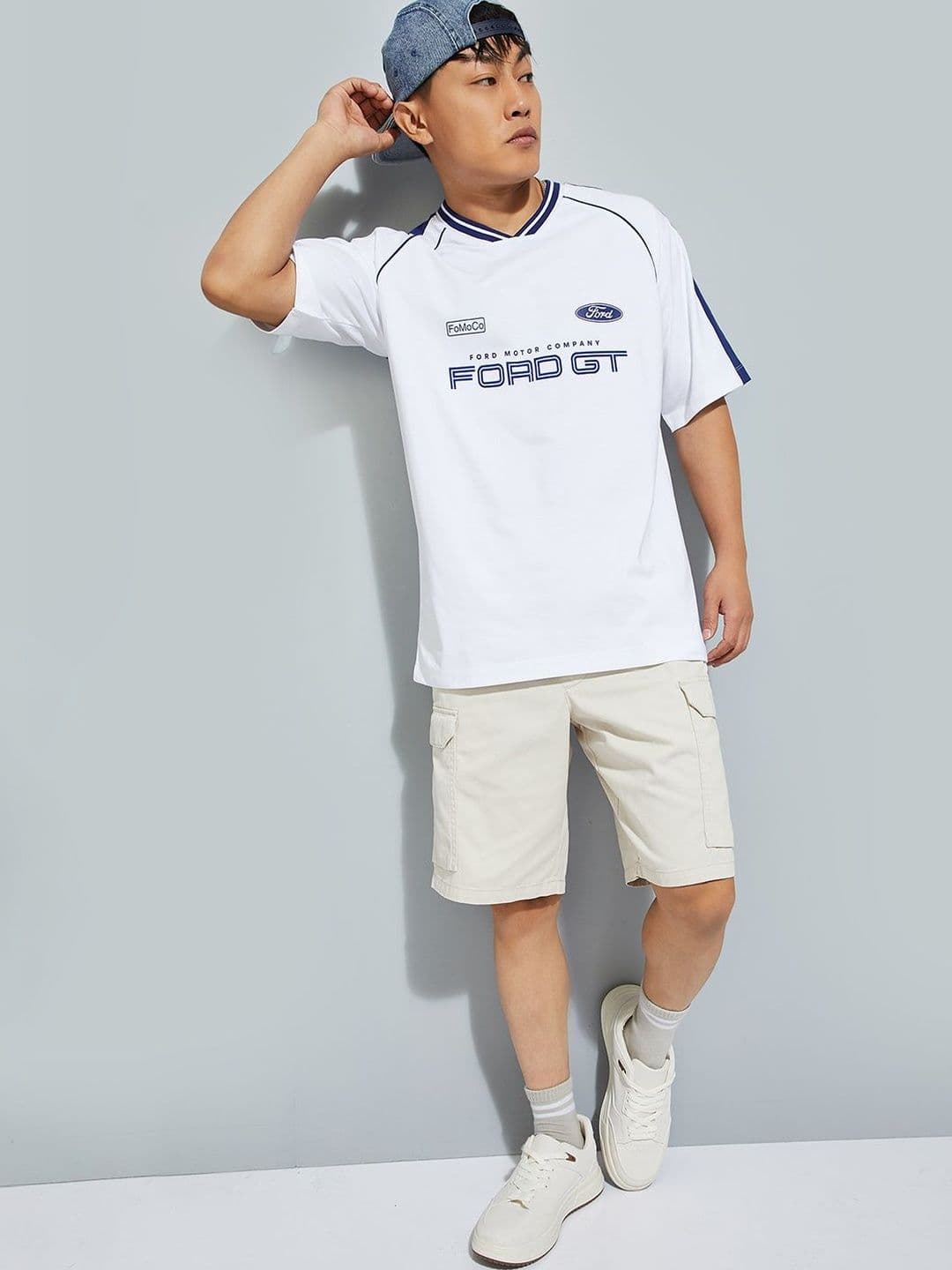 max Typography Printed Pure Cotton Tshirt - view 1