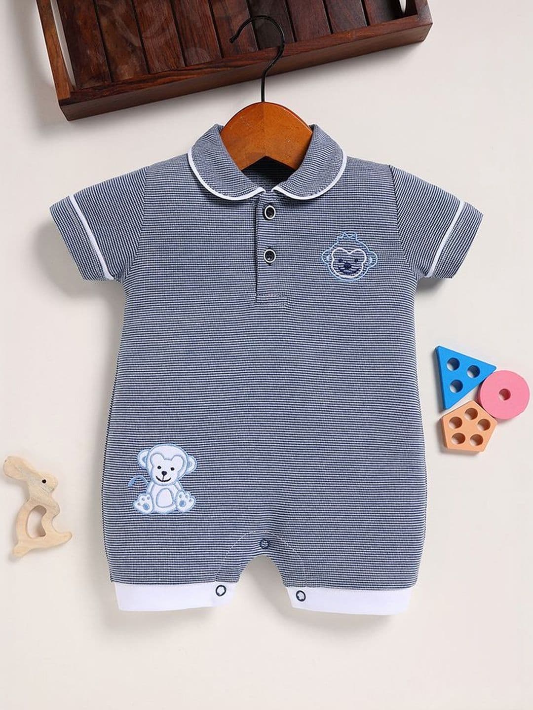 BABY GO Boys Cotton Rompers - view 1