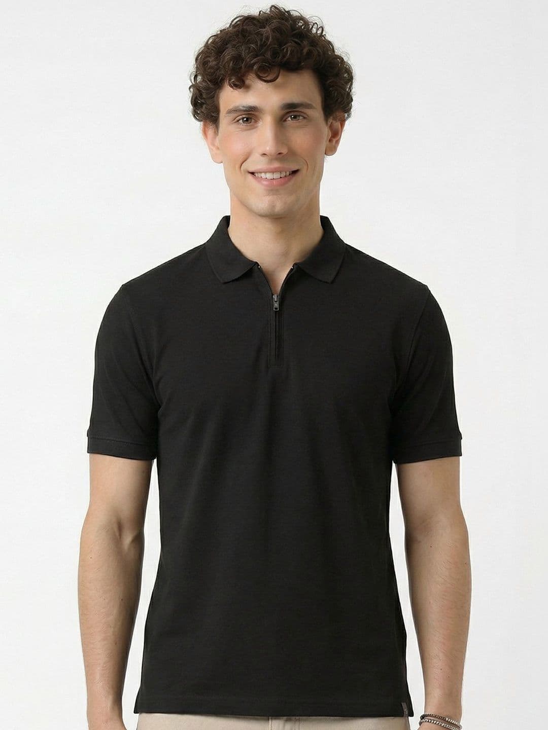 glitchez Men Polo Collar T-shirt - view 1
