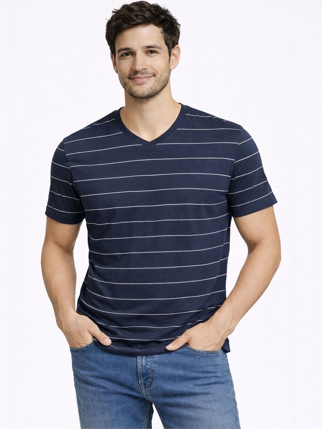 UnaOne Men V-Neck T-shirt - view 1