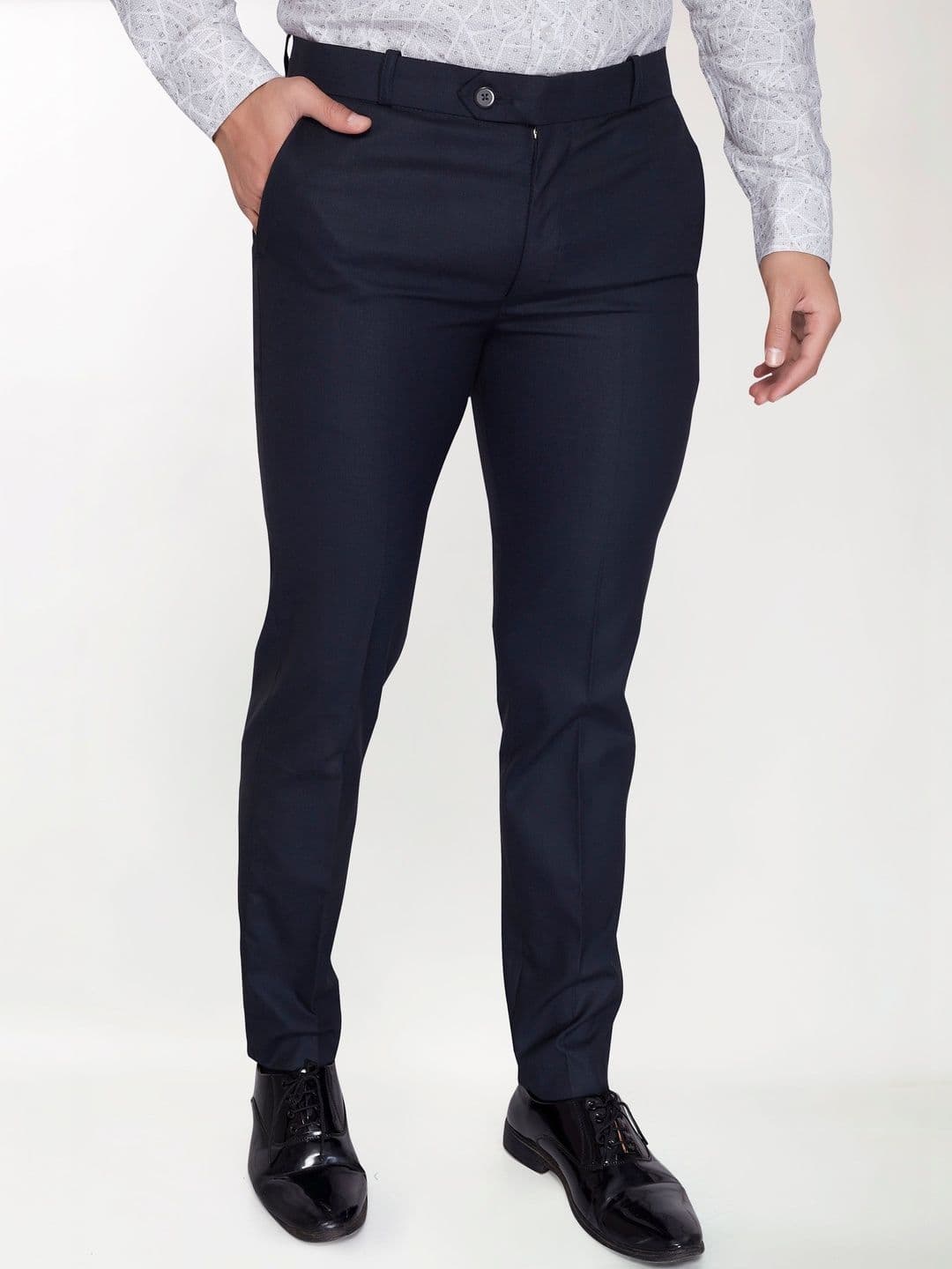R.Code by The Roadster Life Co. Men Relaxed Trousers - view 1