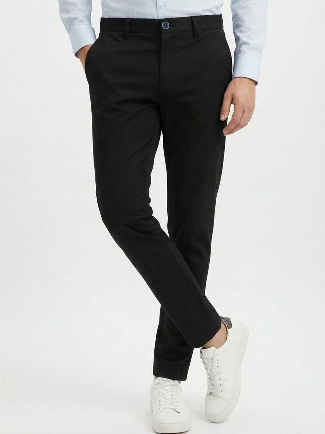 R.Code by The Roadster Life Co. Men Slim Fit Chinos Trousers - view 1