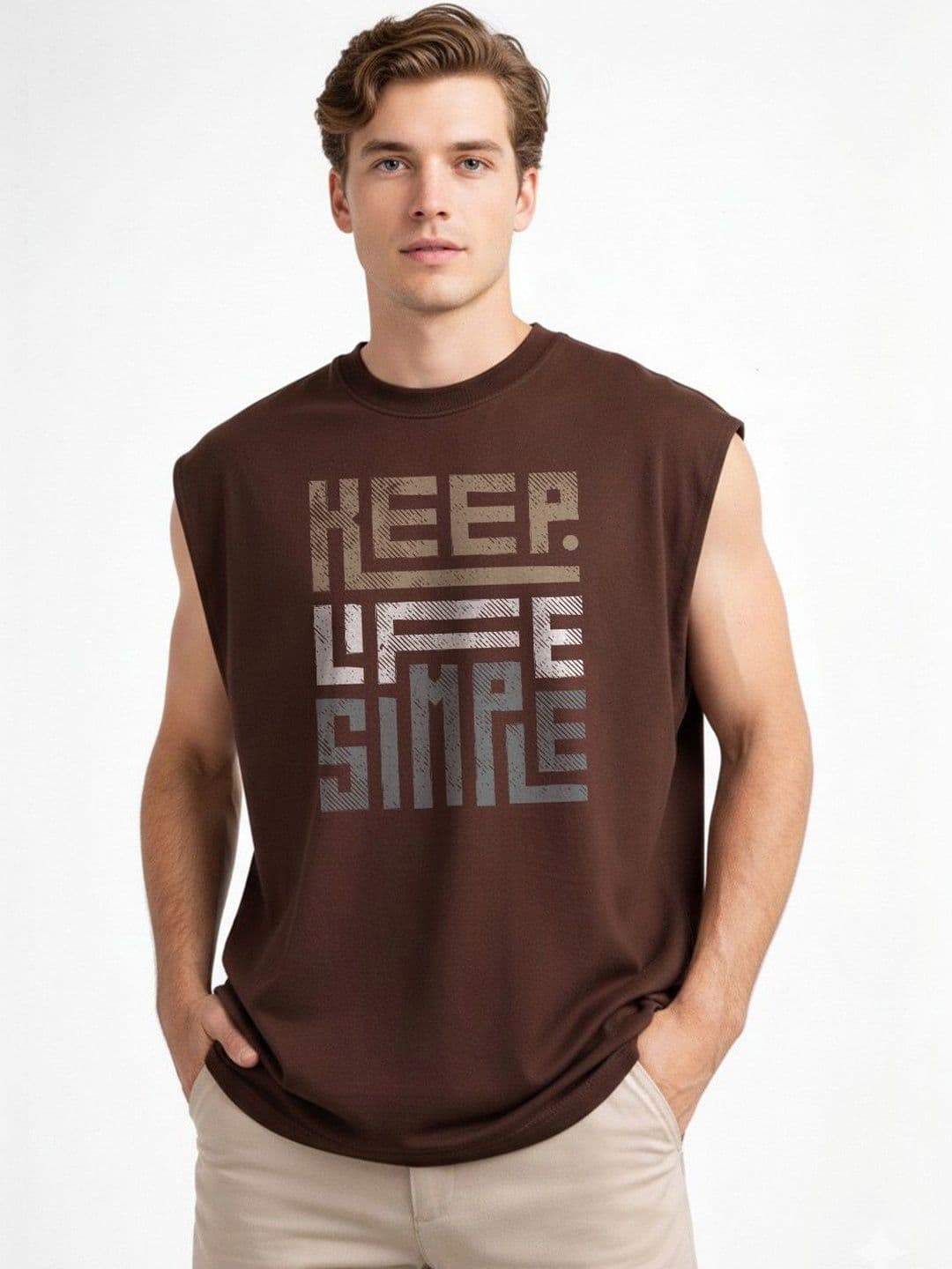 RuledBySun Printed Cotton Tank - view 1