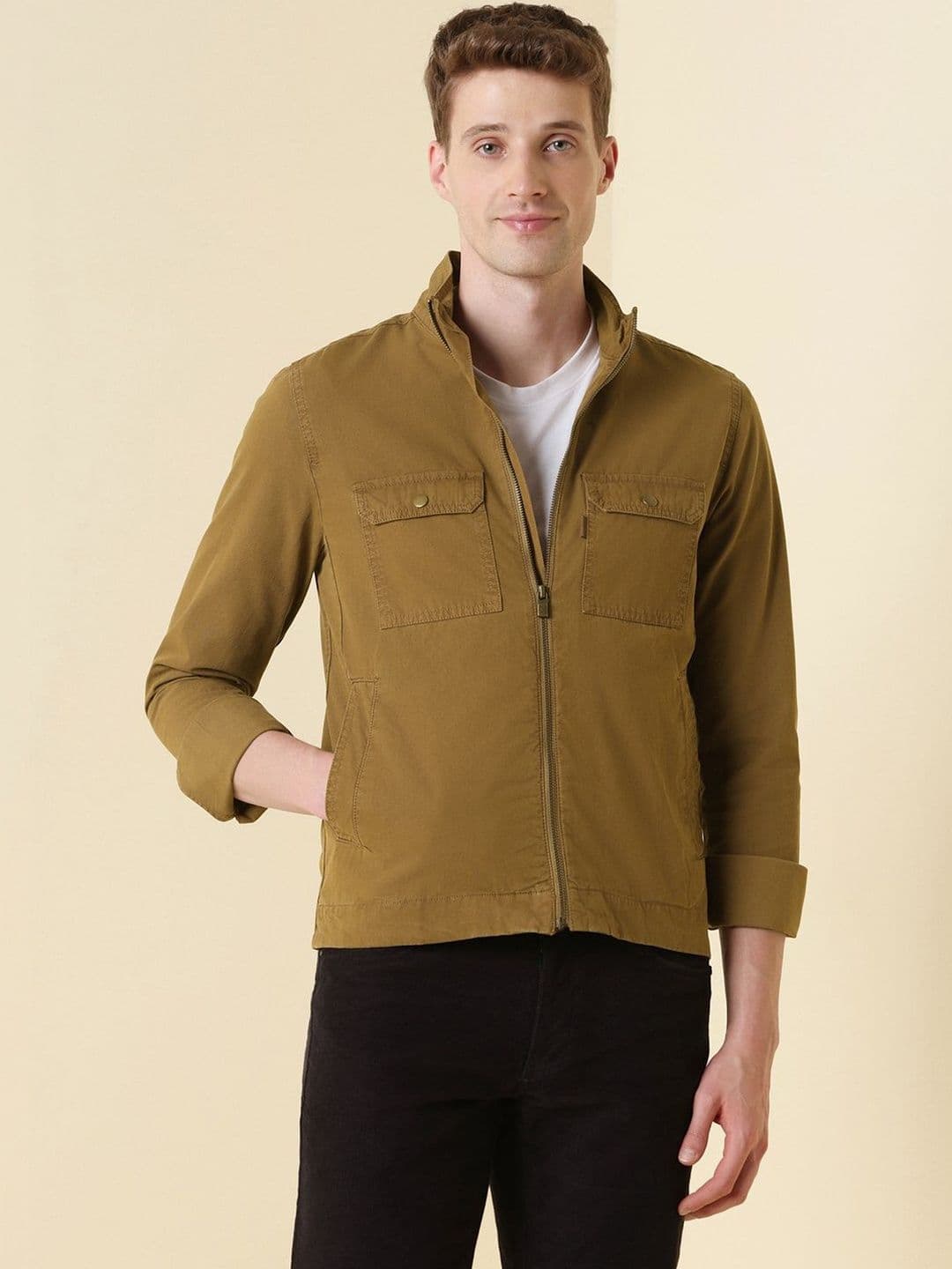 Allen Solly Men Open Front Jacket - view 1