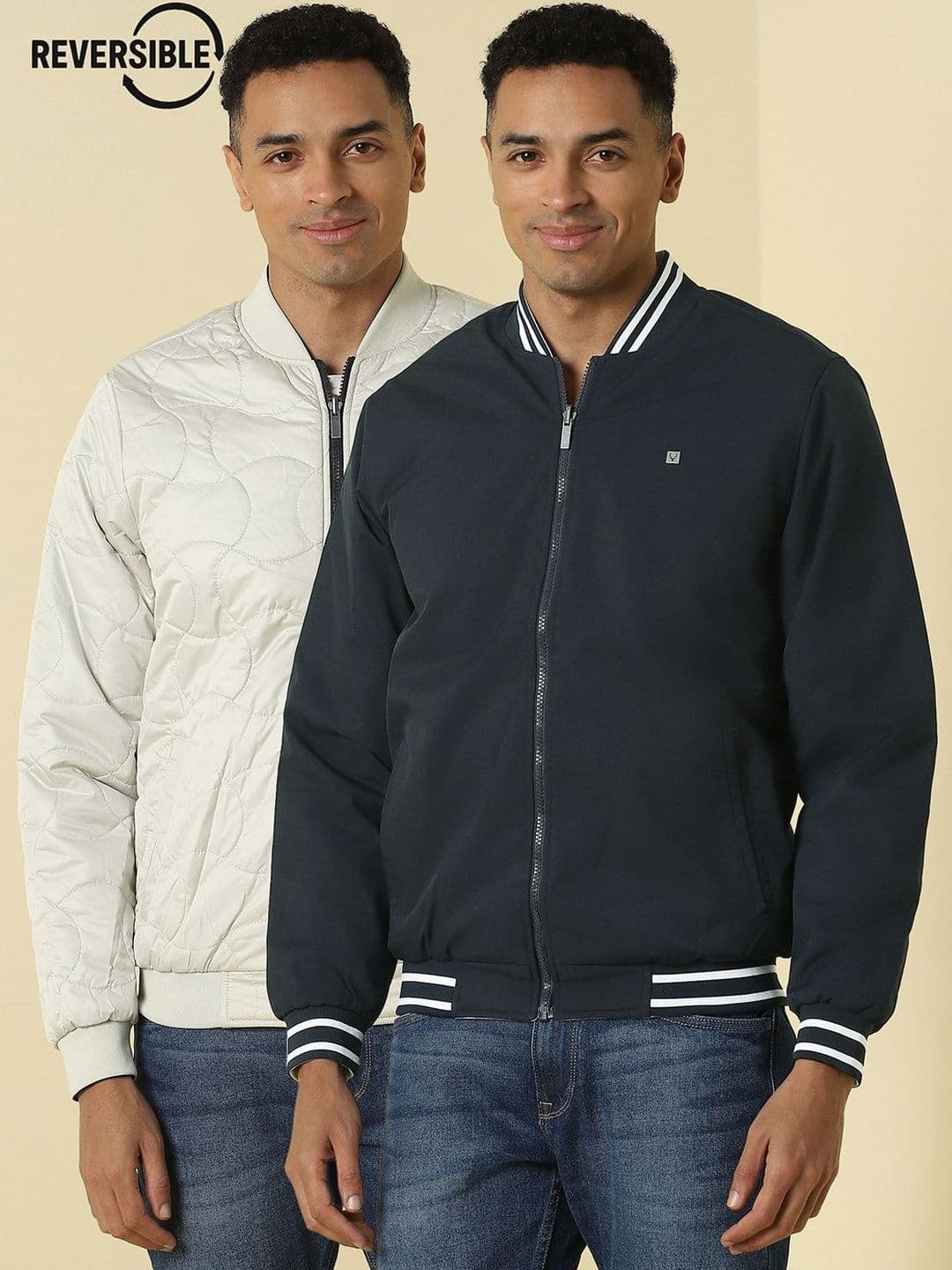 Allen Solly Men Open Front Jacket - view 1