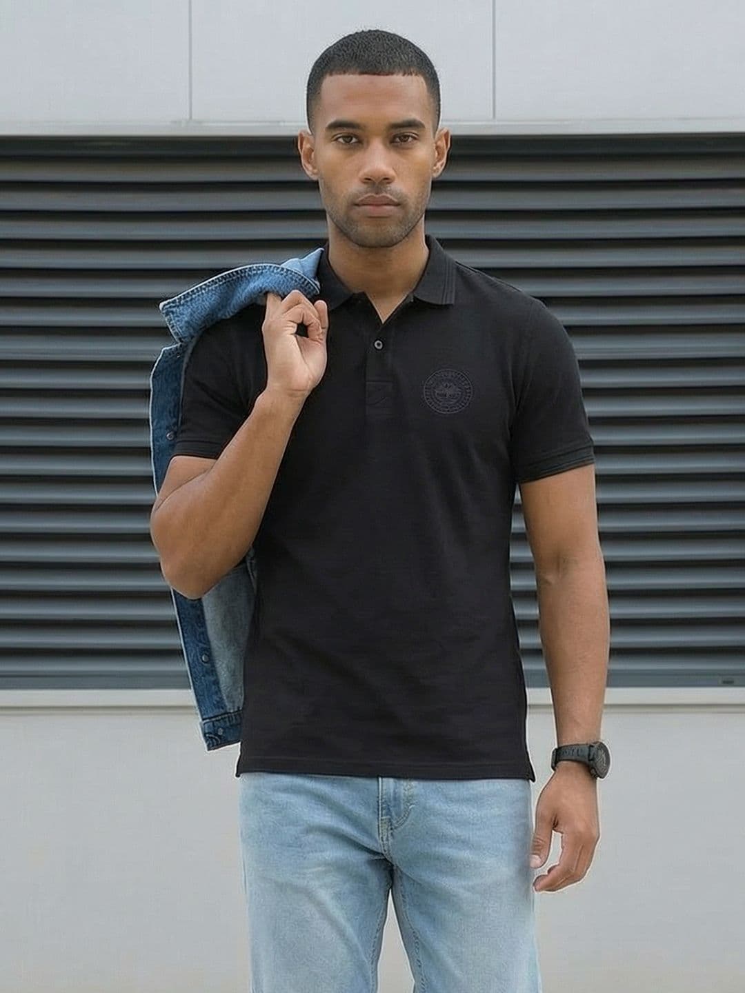 The Roadster Life Co. Polo Collar T-shirt - view 1