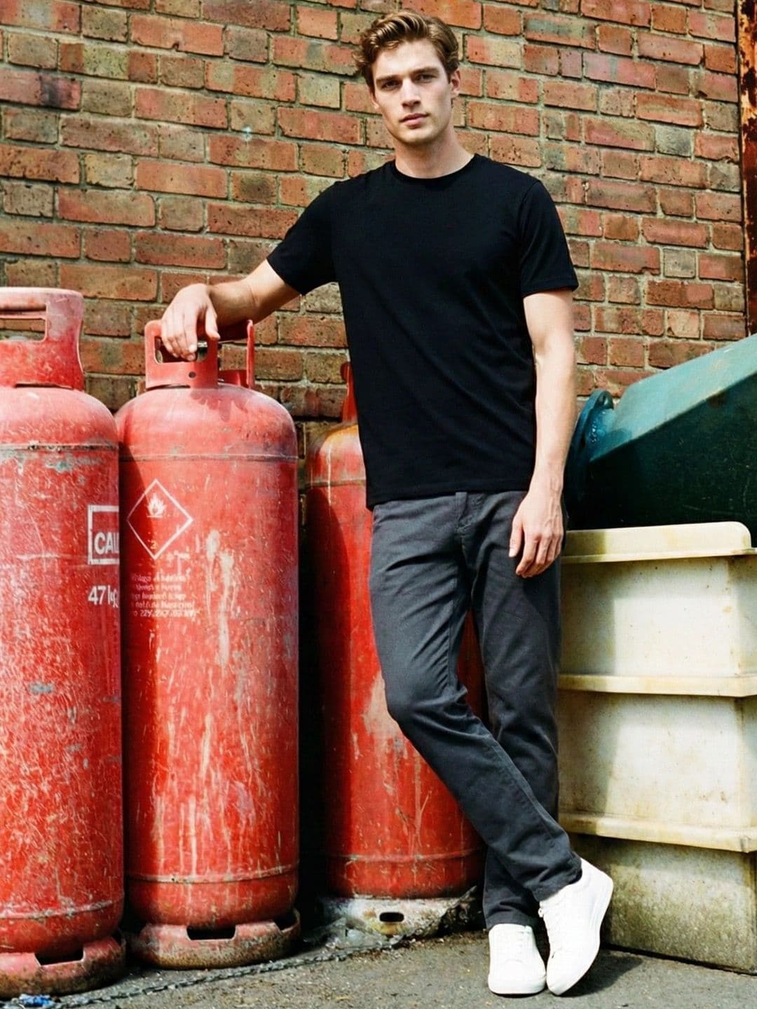 The Roadster Lifestyle Co Round Neck Cotton T-Shirt - view 1