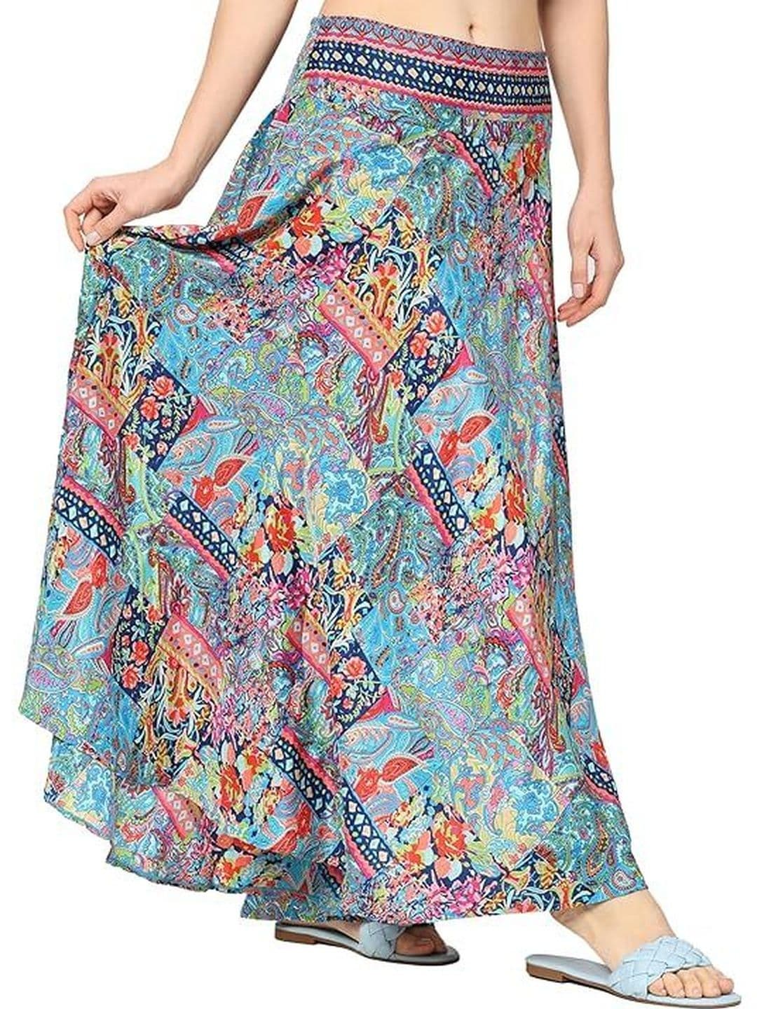 GALE GIRLS Women Abstract Bohemian Maxi Skirts - view 1