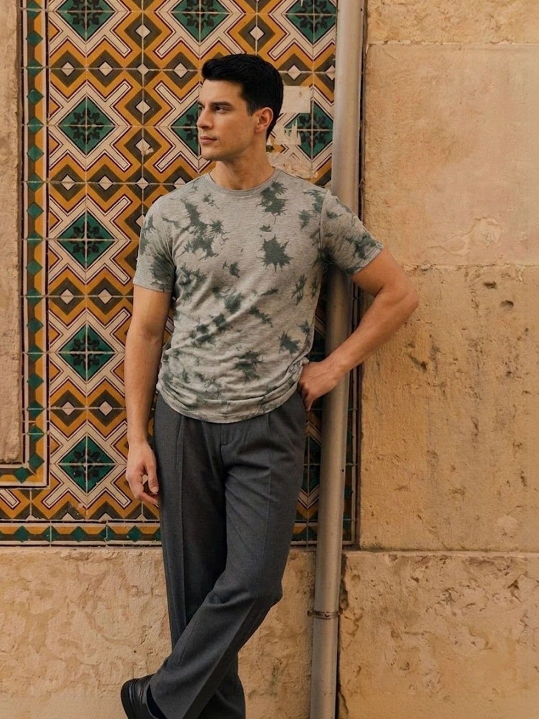 The Roadster Lifestyle Co Men Printed Round Neck Tshirts - view 1