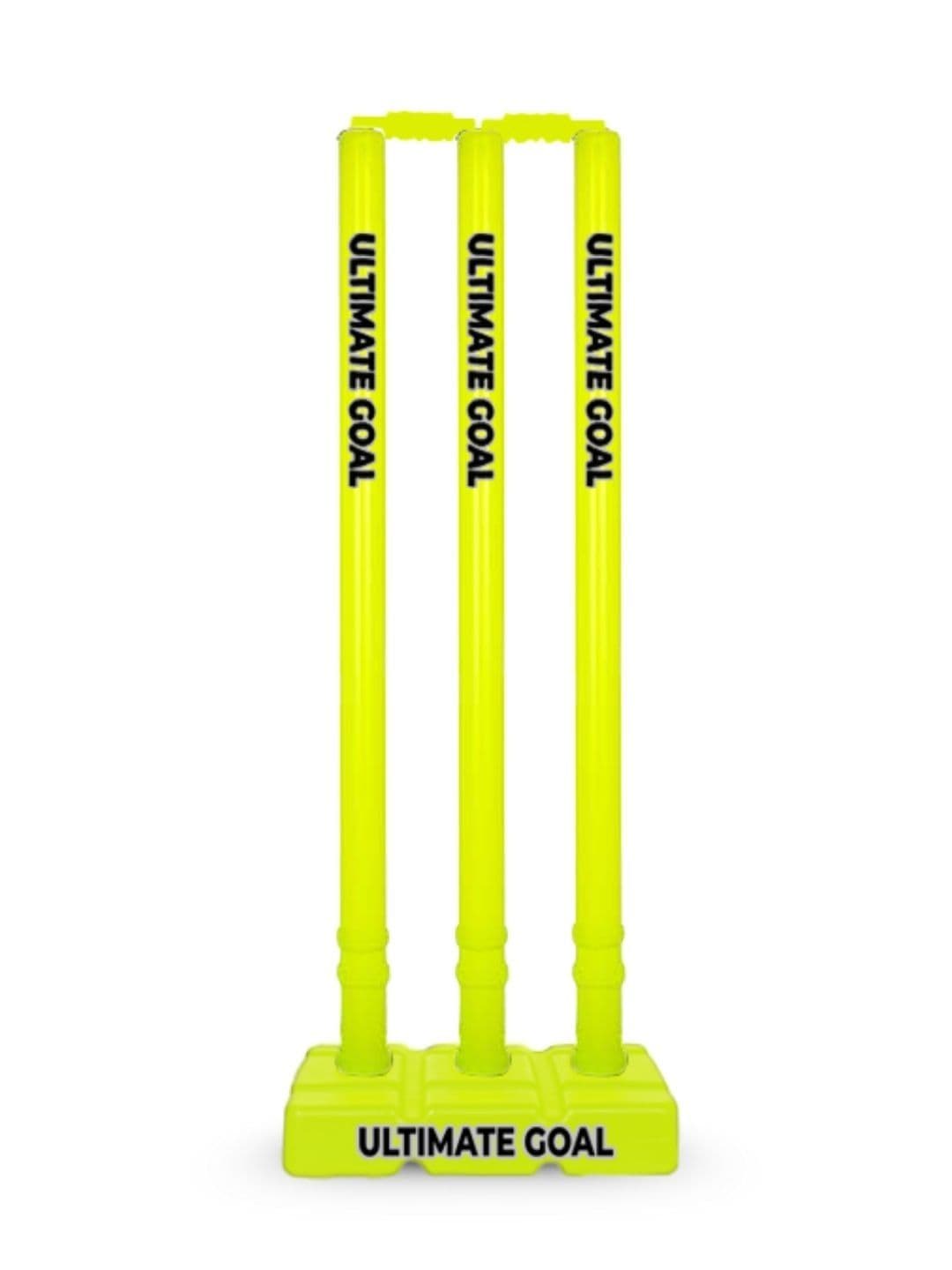 UG SPORTS Water Resistance Premium Cricket Stumps Set With Base & Bails - view 1