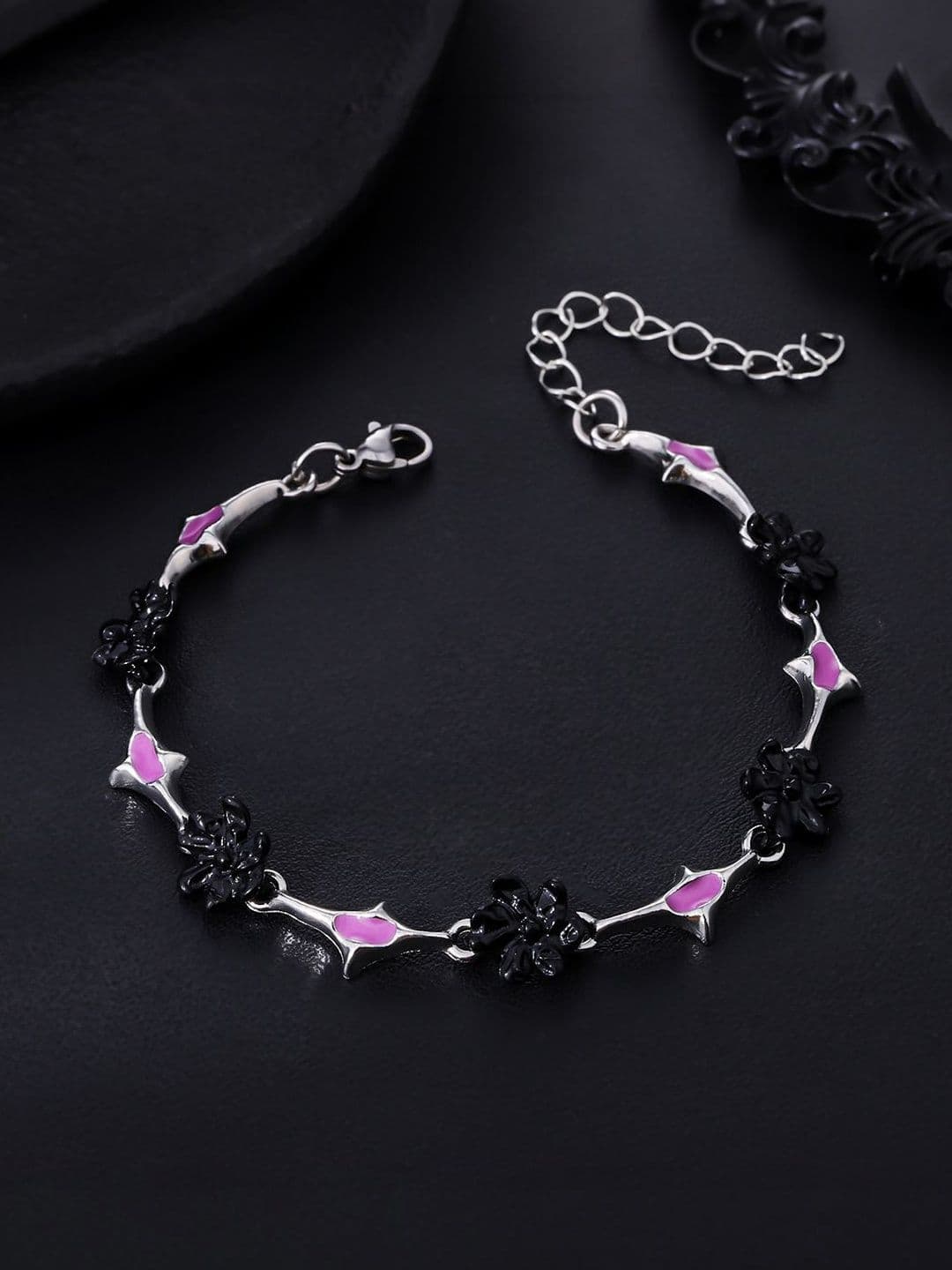 StyleCast x Revolte Men Silver-Plated Armlet Bracelet - view 1
