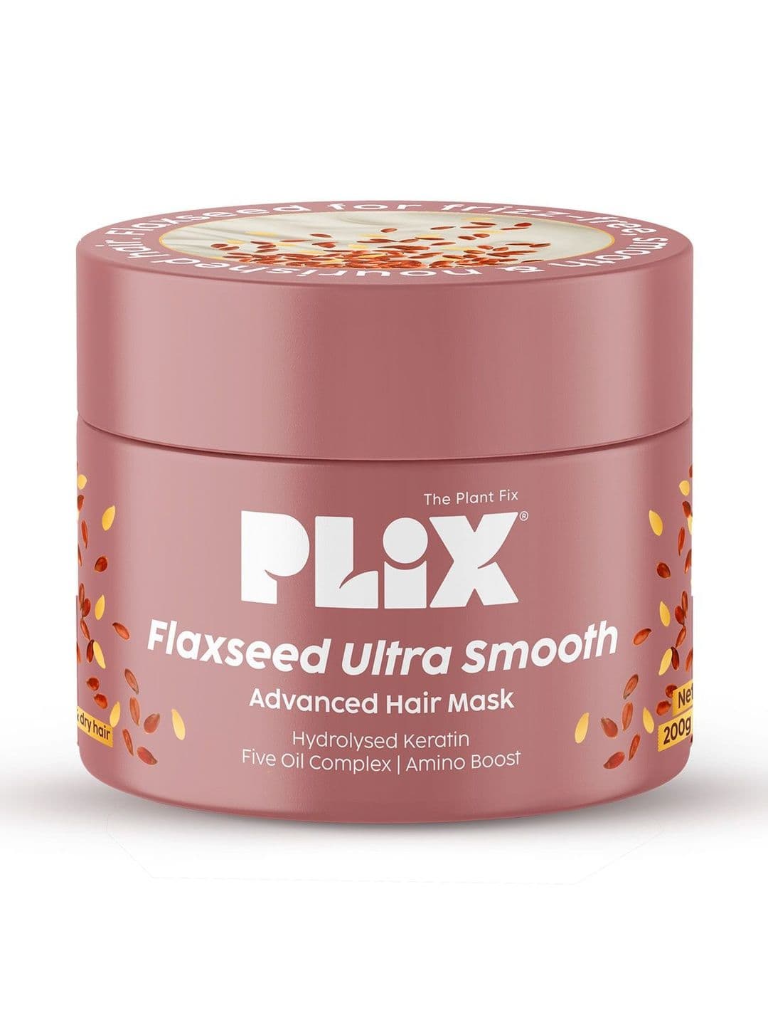 PLIX THE PLANT FIX Flaxseed Ultra Smooth Advanced Hair Mask - 200 g - view 1