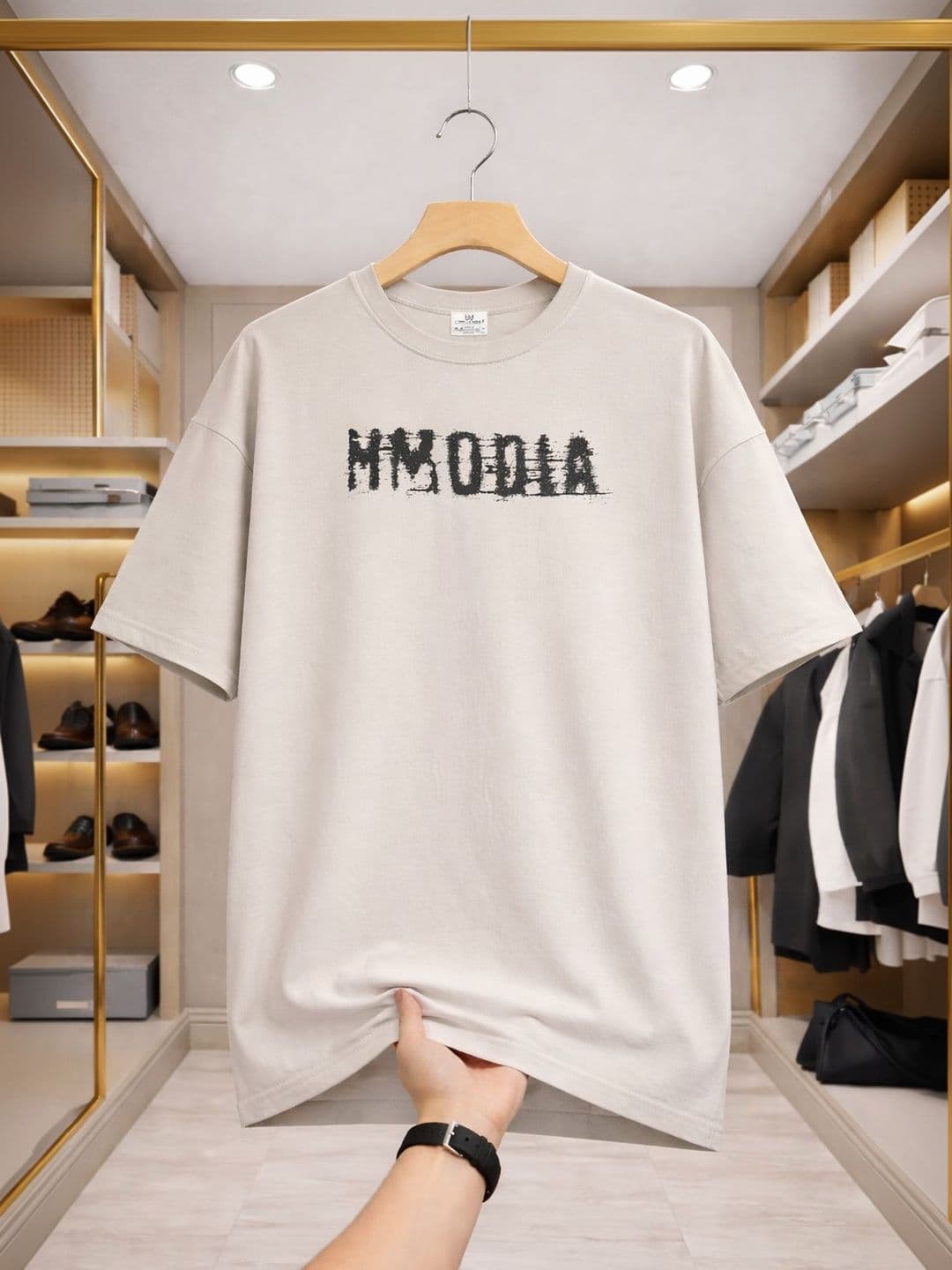 MACK JONNEY Men's Oversized Graphic Printed Streetwear Casual Relaxed Fit Tshirts - view 1