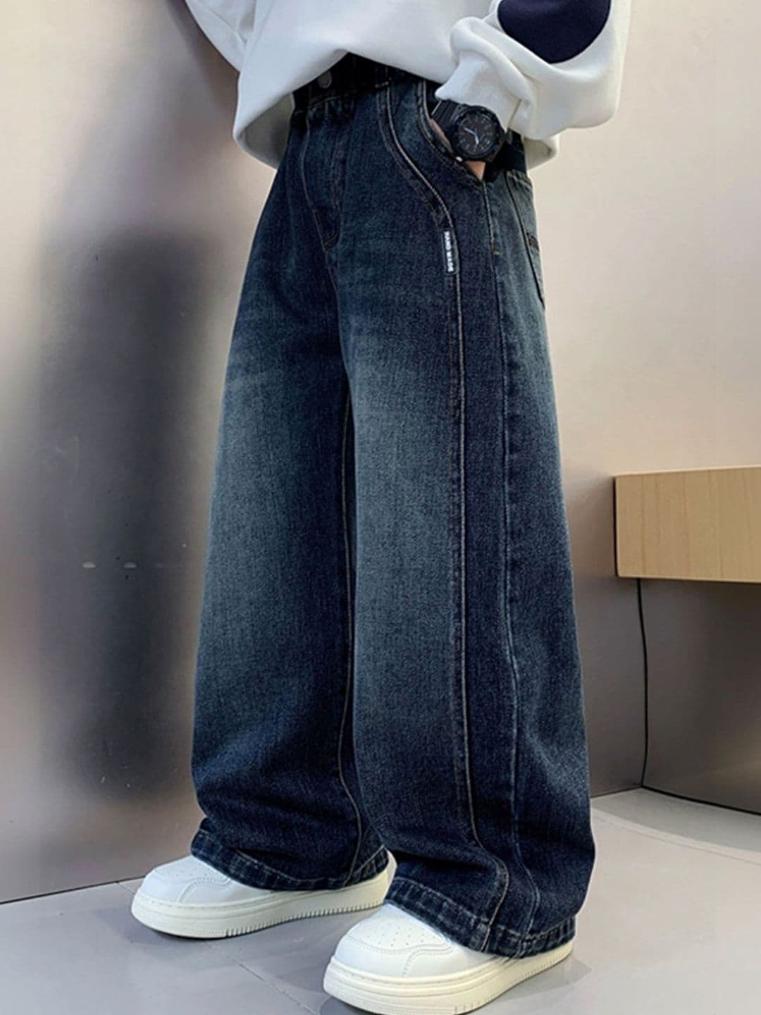 FOREVER FRIDAY Boys Comfort Regular Fit Mid-Rise Jeans - view 1