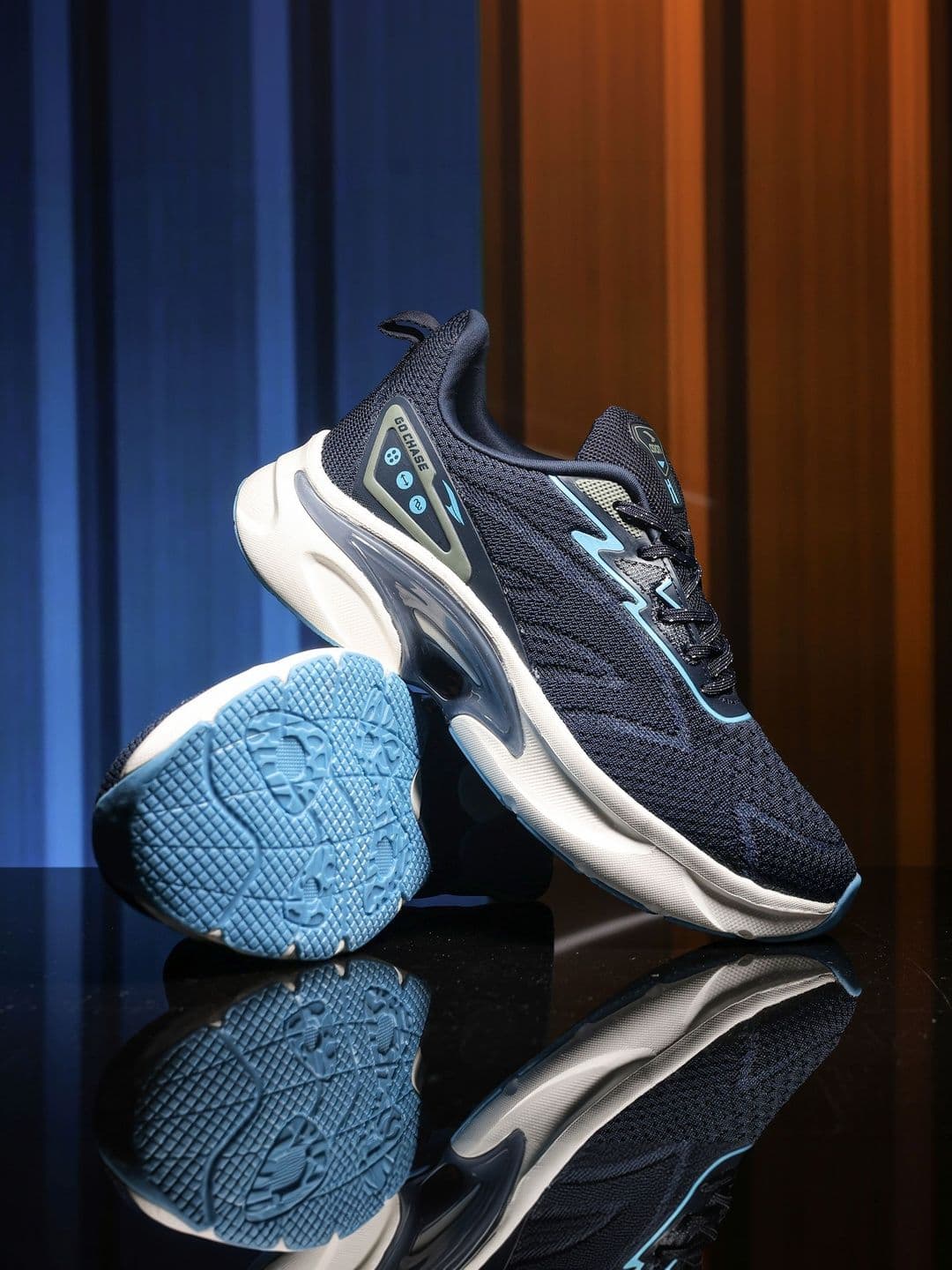 ASIAN Men Mesh Running Non-Marking Shoes - view 1