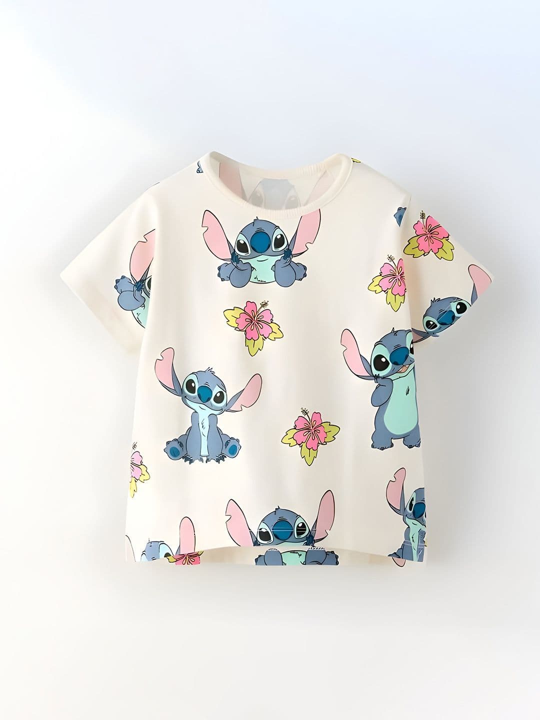 Googo Gaaga Printed Round Neck Cotton T-shirt - view 1
