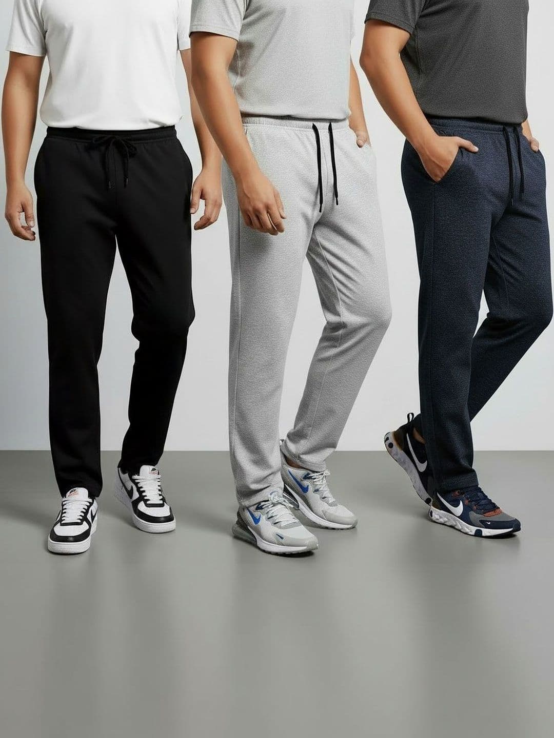 Moda Rapido Men Pack of 3 Regular Fit Track Pants - view 1