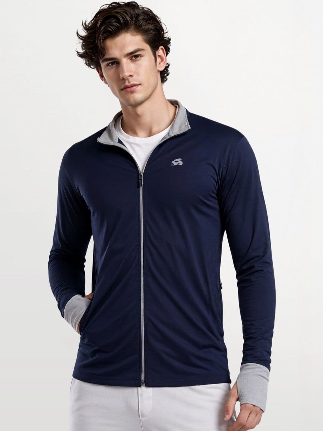 ADRO Men Lightweight Sporty Jacket - view 1