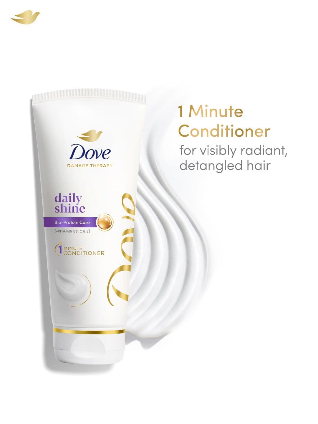 Dove Daily Shine Conditioner With Bio Protein - 175 ml - view 1