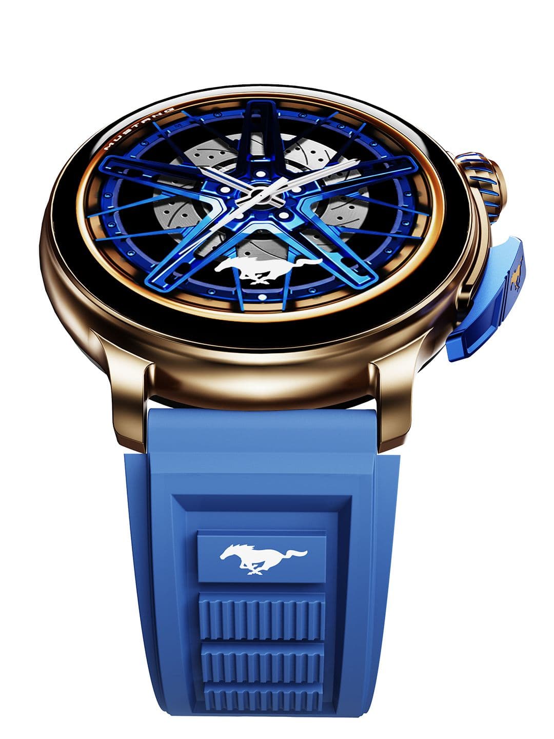 GOBOULT Mustang Racer 1.43" AMOLED Display with Premium Metallic Crown Smartwatch - view 1
