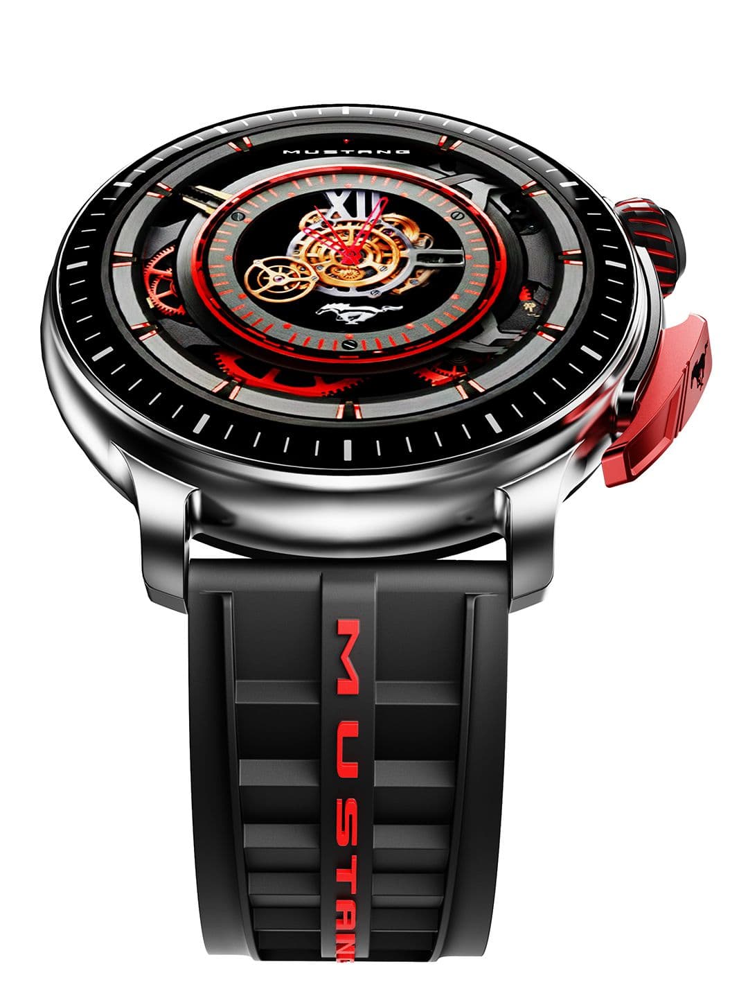 GOBOULT Mustang Racer 1.43" AMOLED Display with Premium Metallic Crown Smartwatch - view 1