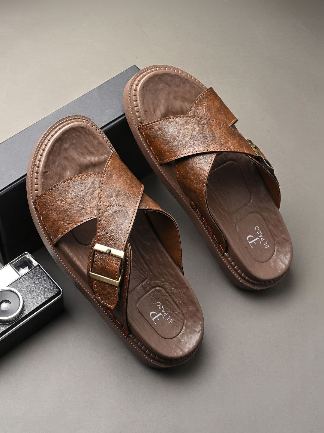 El Paso Men Comfort Sandals - view 1