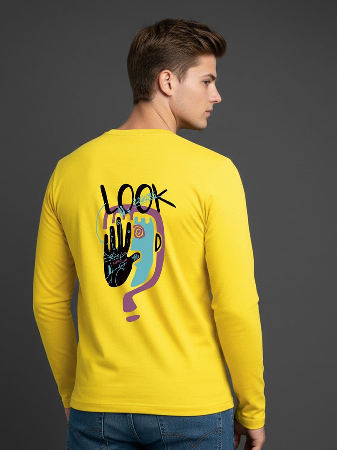 SLOWLORIS Men Printed T-shirt - view 1