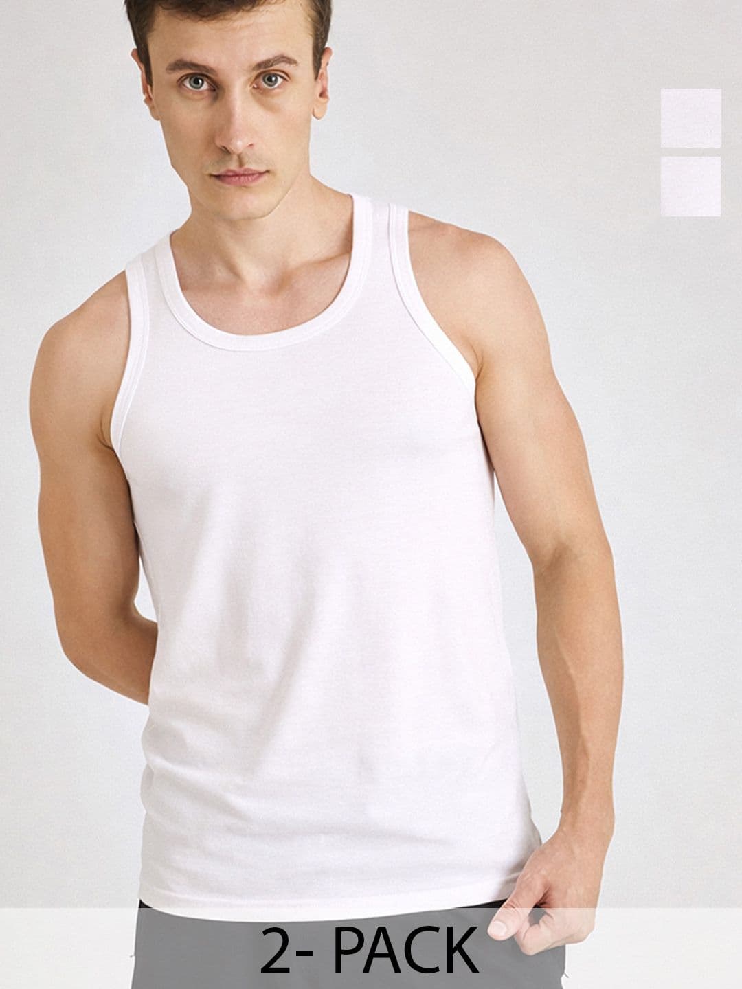 Pepe Jeans Men Pack of 2 Innerwear Vests 8904311302193 - view 1
