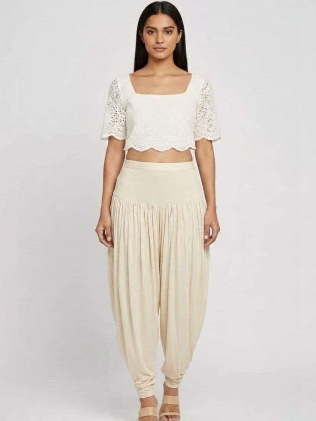 THE PAJAMA FACTORY Mid Rise Dhoti - view 1