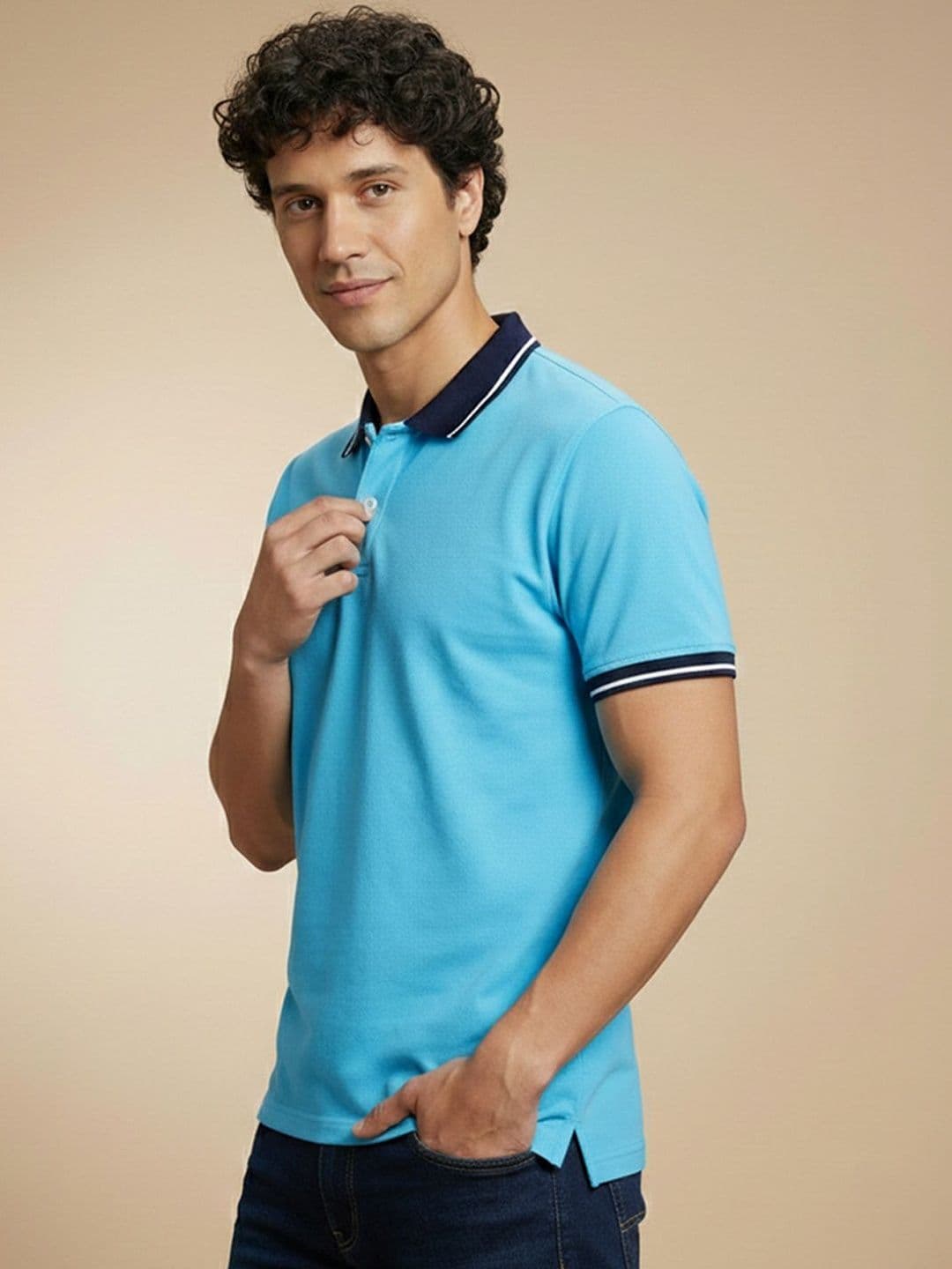 OPERATIVE Men Polo Collar T-shirt - view 1