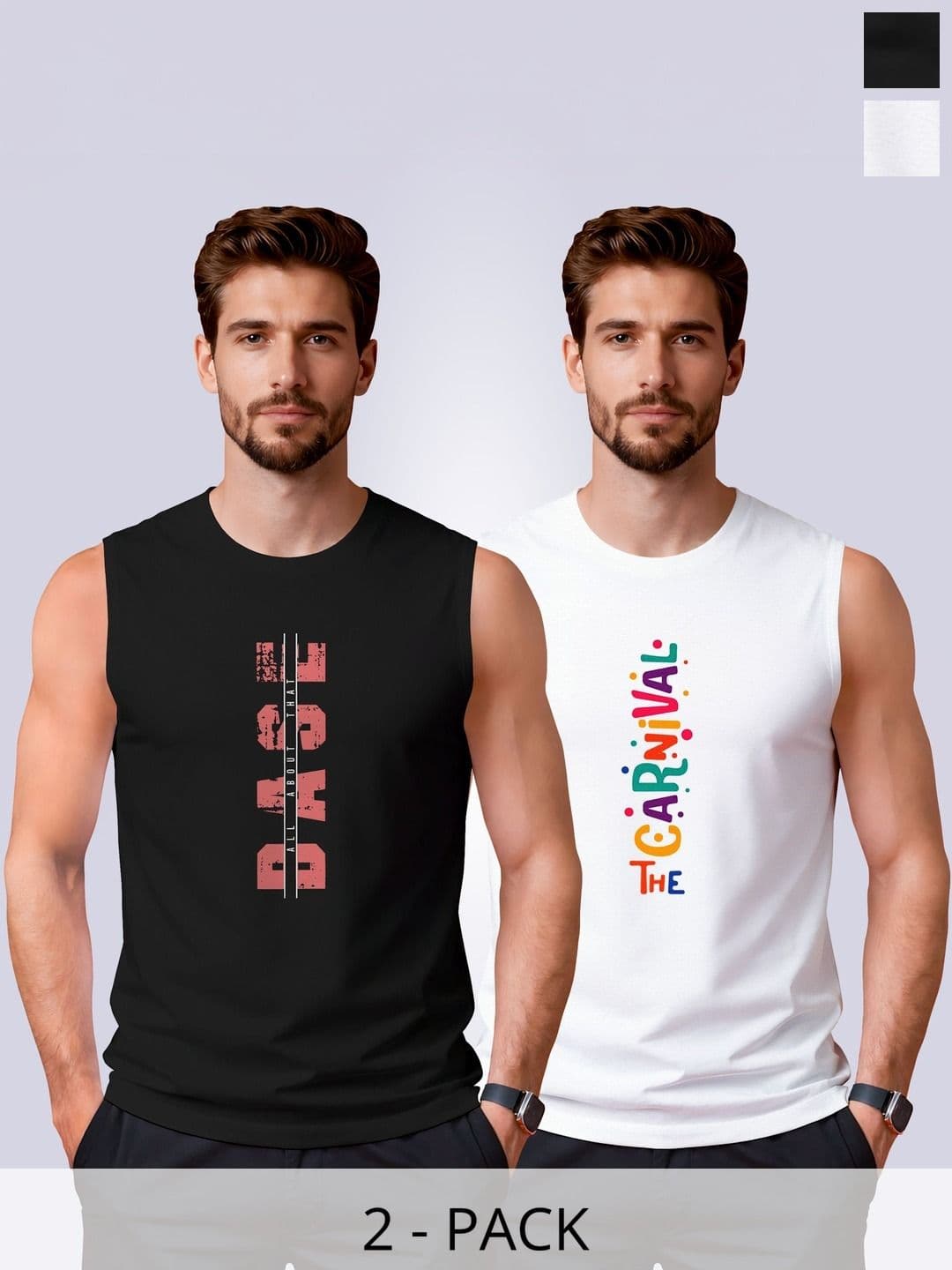 I&D Men Typography 2 Printed T-shirt - view 1