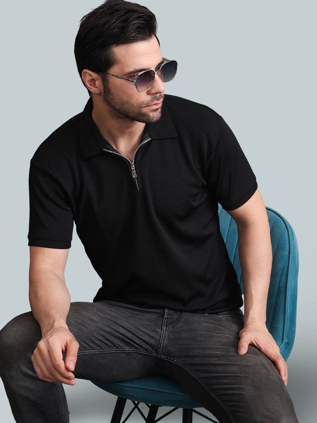 GRACIT Men Polo Collar T-shirt - view 1
