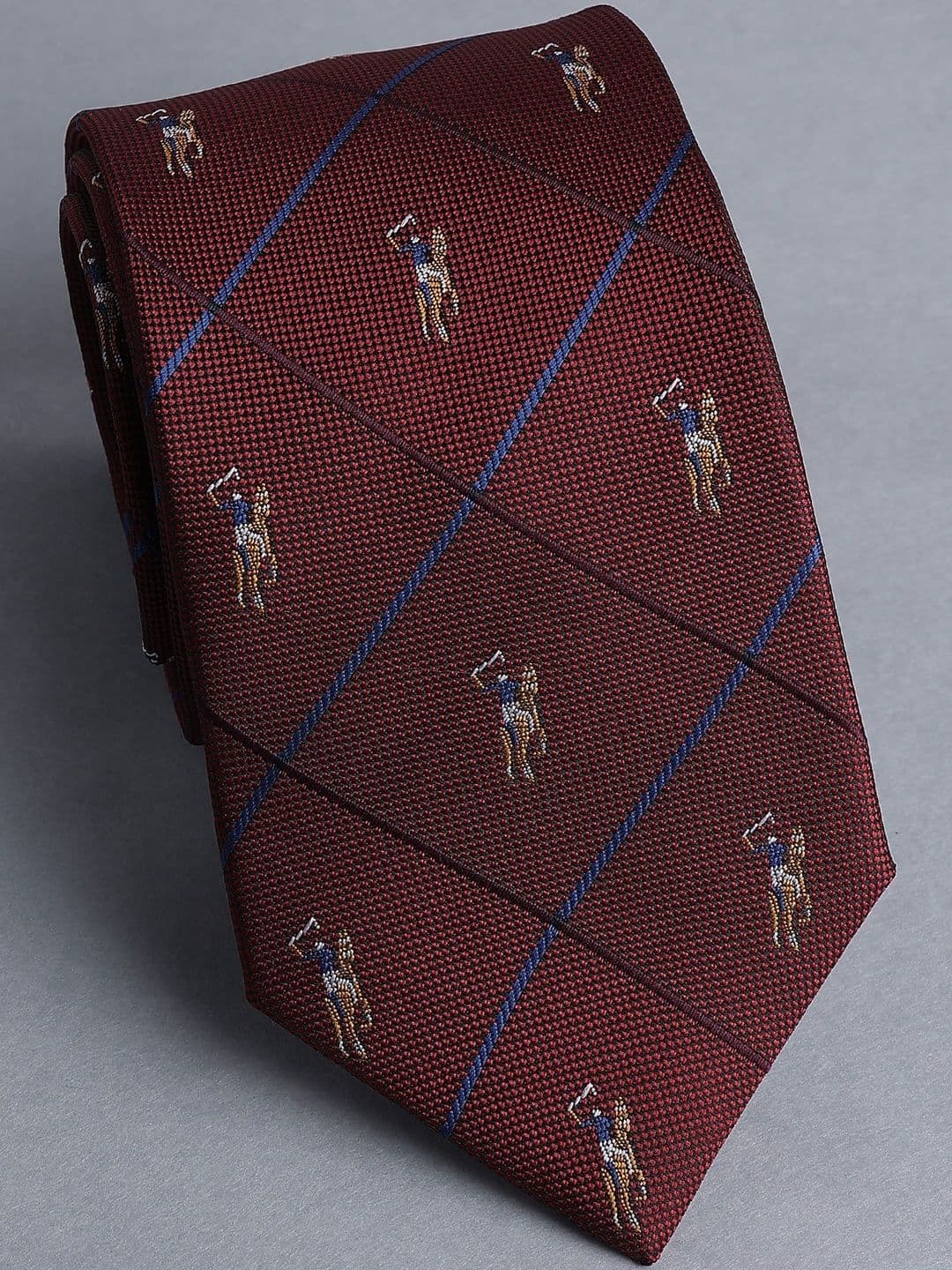 Alvaro Castagnino Men Checked Broad Tie - view 1