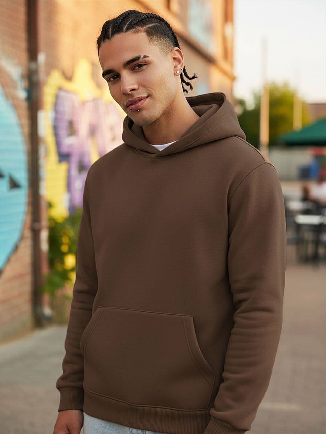 SZN Men Hooded Sweatshirt - view 1
