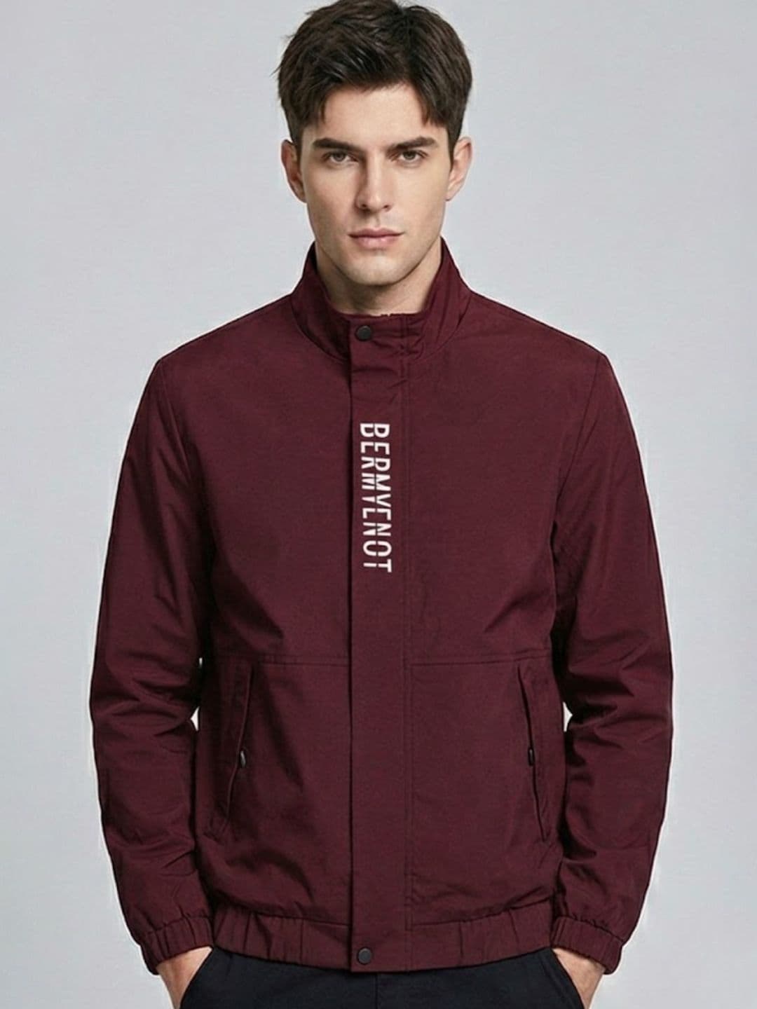 CARABA Men Lightweight Biker Jacket - view 1