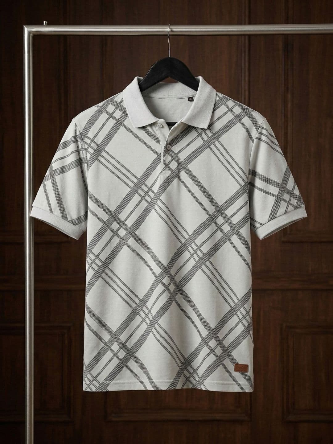 CLUB 44 Men Printed Polo Collar T-shirt - view 1