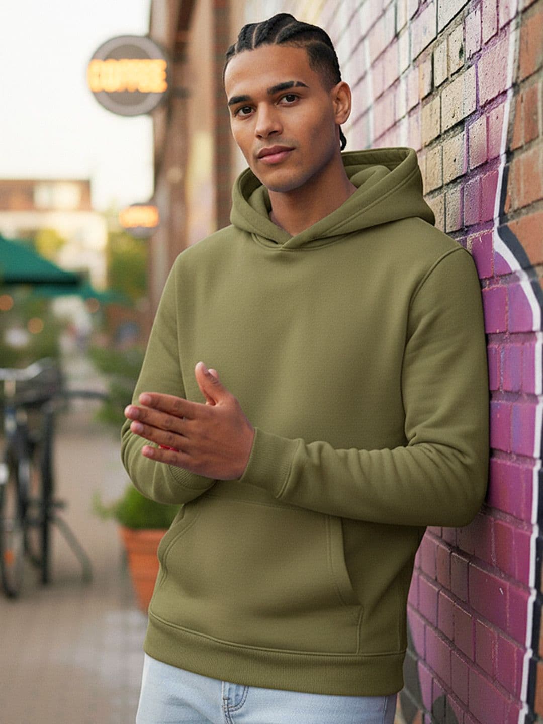 SZN Men Hooded Sweatshirt - view 1