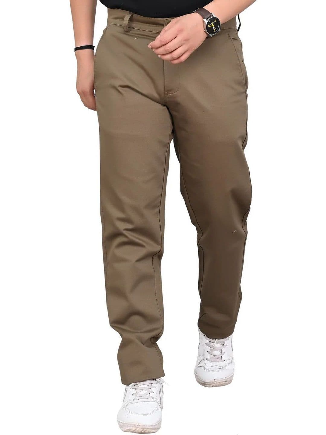 LNC Men Comfort Slim Fit Trousers - view 1