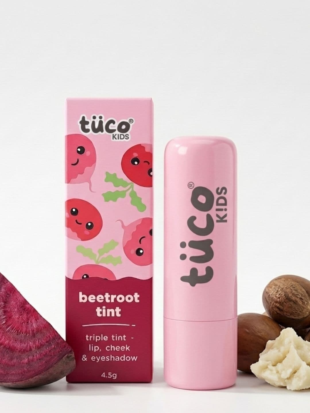 Tuco Kids Beetroot Lip Balm Tint- 4.5 g - view 1